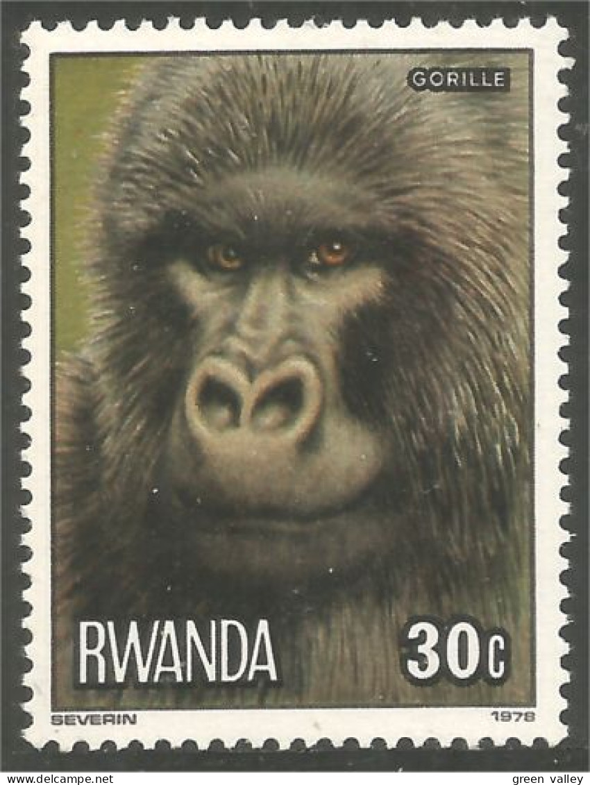 777 Rwanda Singe Monkey Affe Scimmia Gorille Gorilla Aap Mono MNH ** Neuf SC (RWA-238) - Sonstige & Ohne Zuordnung