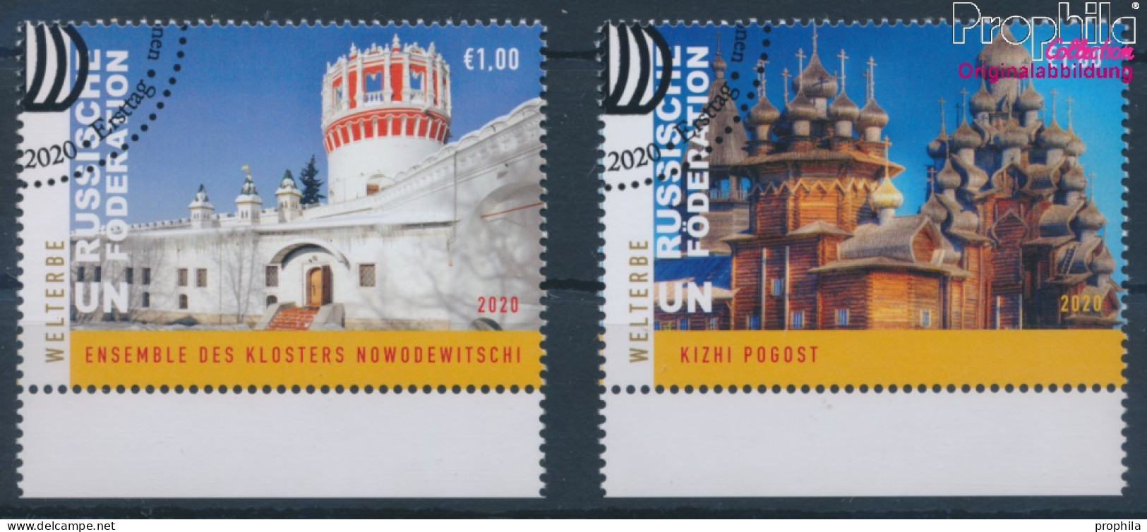 UNO - Wien 1089-1090 (kompl.Ausg.) Gestempelt 2020 Russische Föderation (10357171 - Gebruikt