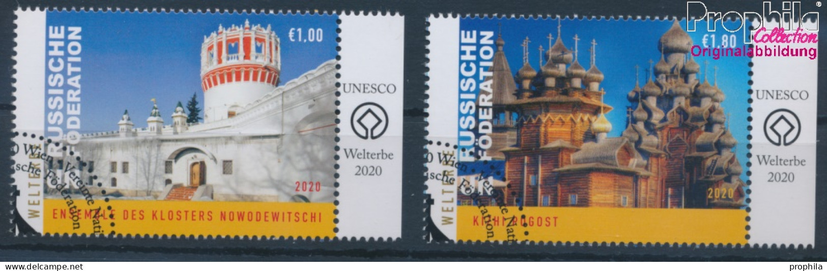 UNO - Wien 1089-1090 (kompl.Ausg.) Gestempelt 2020 Russische Föderation (10357173 - Gebraucht