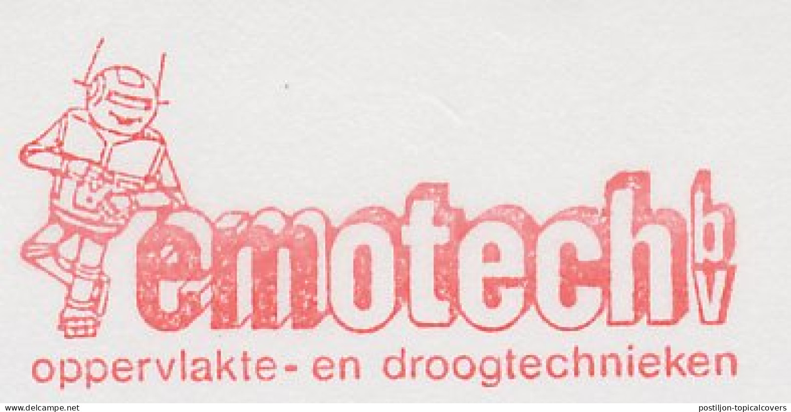 Meter Cut Netherlands 1986 Robot - Non Classés