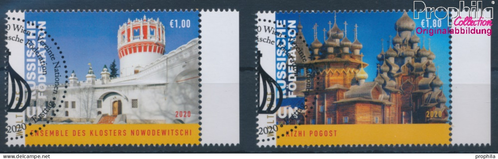 UNO - Wien 1089-1090 (kompl.Ausg.) Gestempelt 2020 Russische Föderation (10357177 - Gebraucht