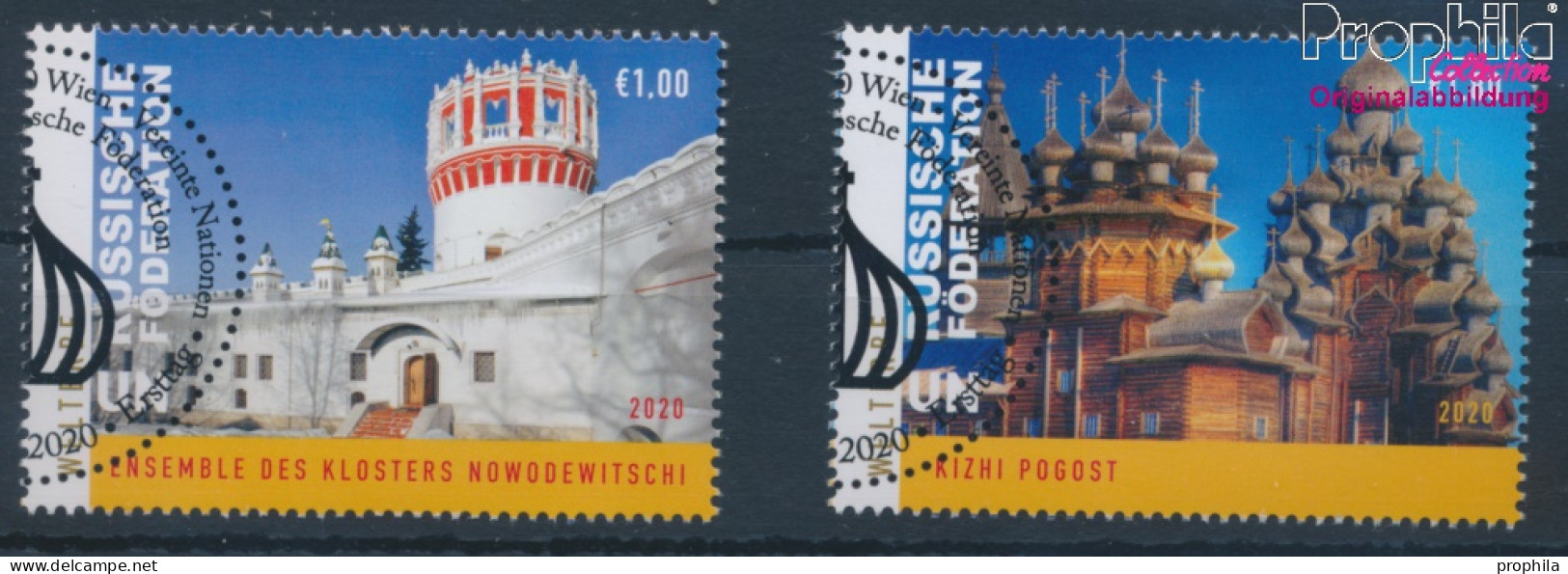 UNO - Wien 1089-1090 (kompl.Ausg.) Gestempelt 2020 Russische Föderation (10357179 - Gebruikt