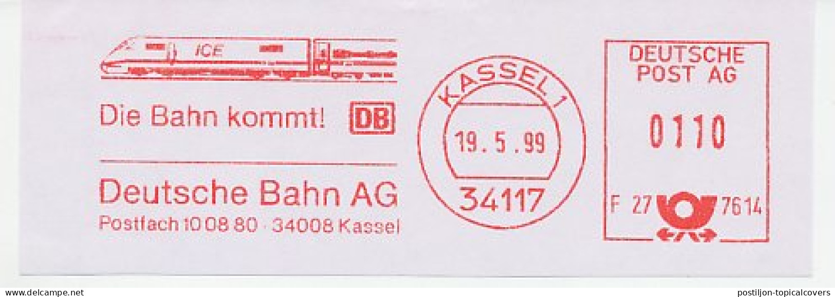 Meter Cut Germany 1999 Deutsche Bahn - ICE - Trains
