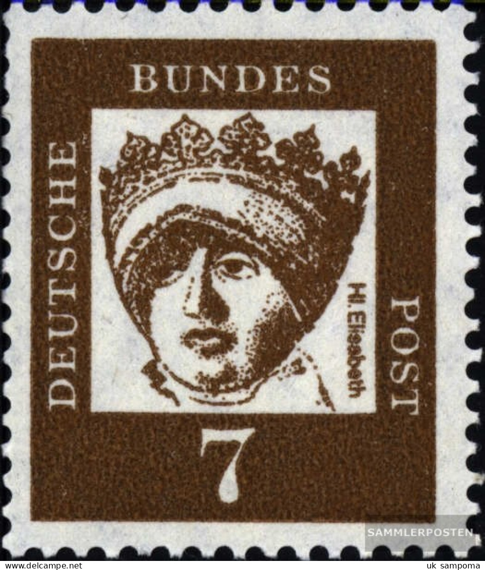 FRD (FR.Germany) 348y R With Counting Number Unmounted Mint / Never Hinged 1961 Significant German - Nuovi