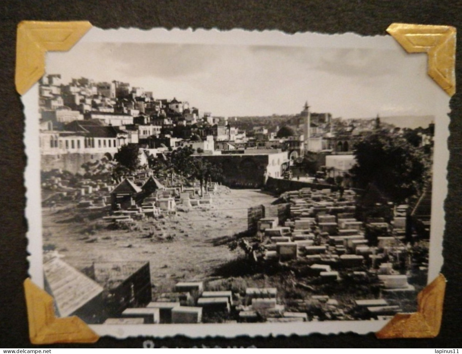 Leban Lebanon Tripoli Panorama Real Photo Before 1940 Dimensions 9x6 - Líbano