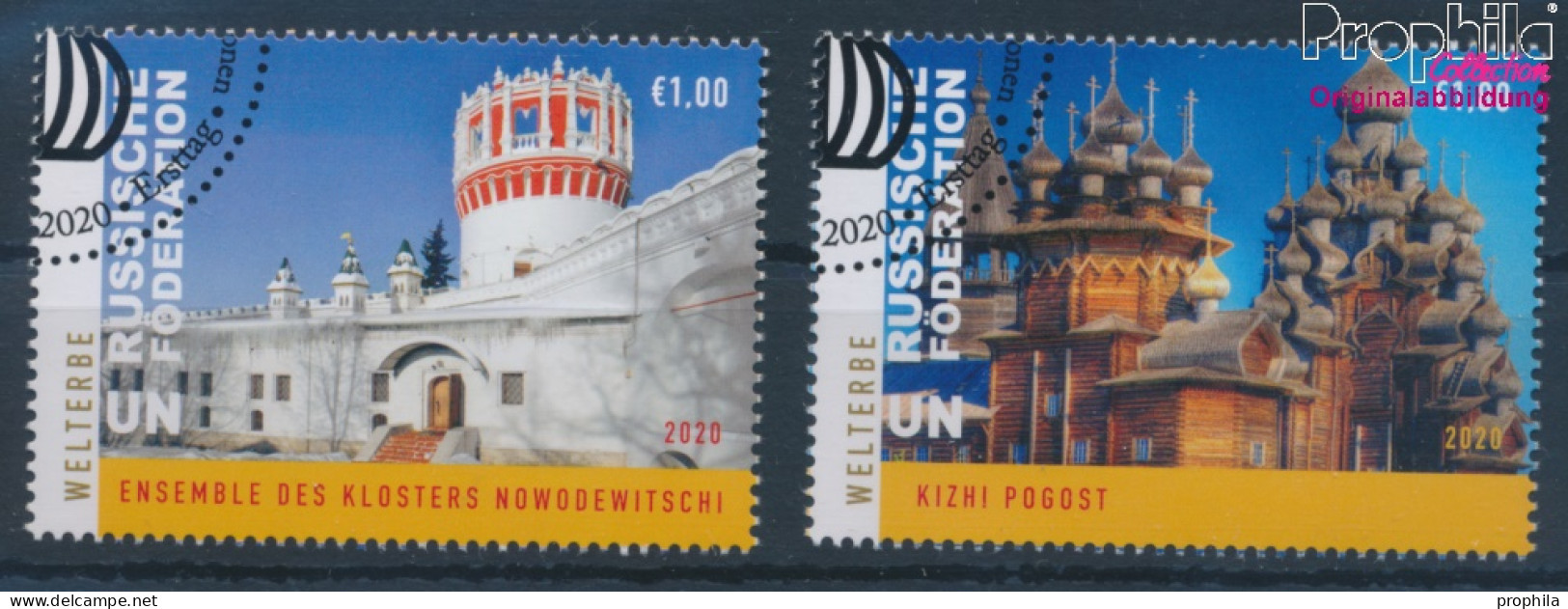 UNO - Wien 1089-1090 (kompl.Ausg.) Gestempelt 2020 Russische Föderation (10357183 - Used Stamps