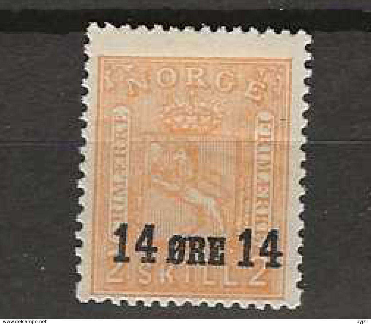 1929 MNH Norway Mi 154 Postfris** - Nuovi