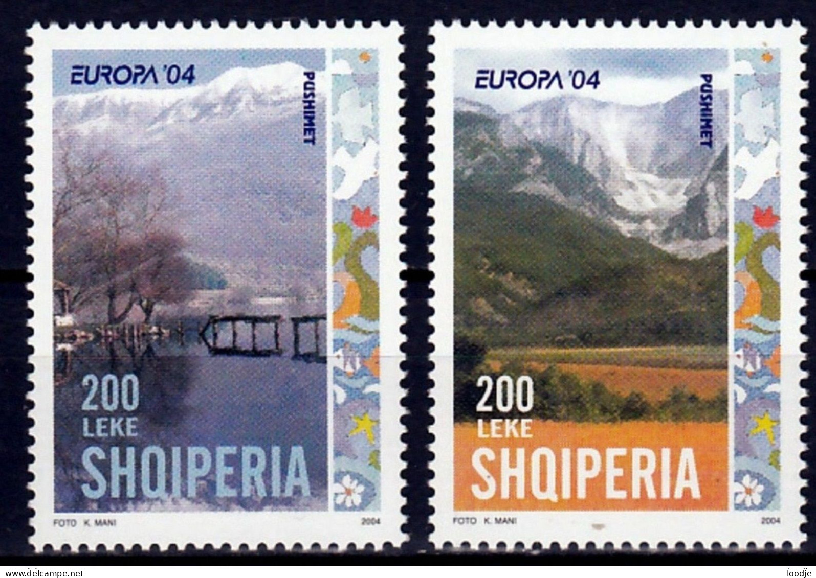 Albanie  Europa Cept 2004 Type A  Postfris - 2004