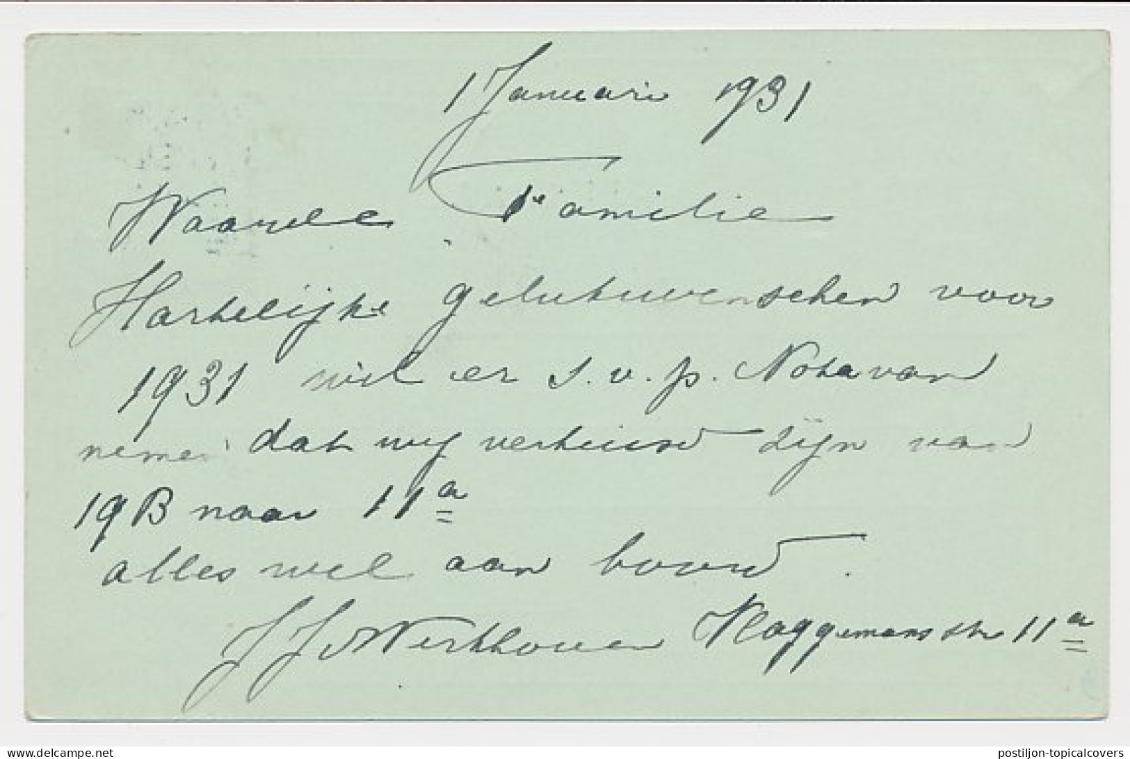 Briefkaart Rotterdam 1930 - Verba Volant - Scripta Manent - Non Classés