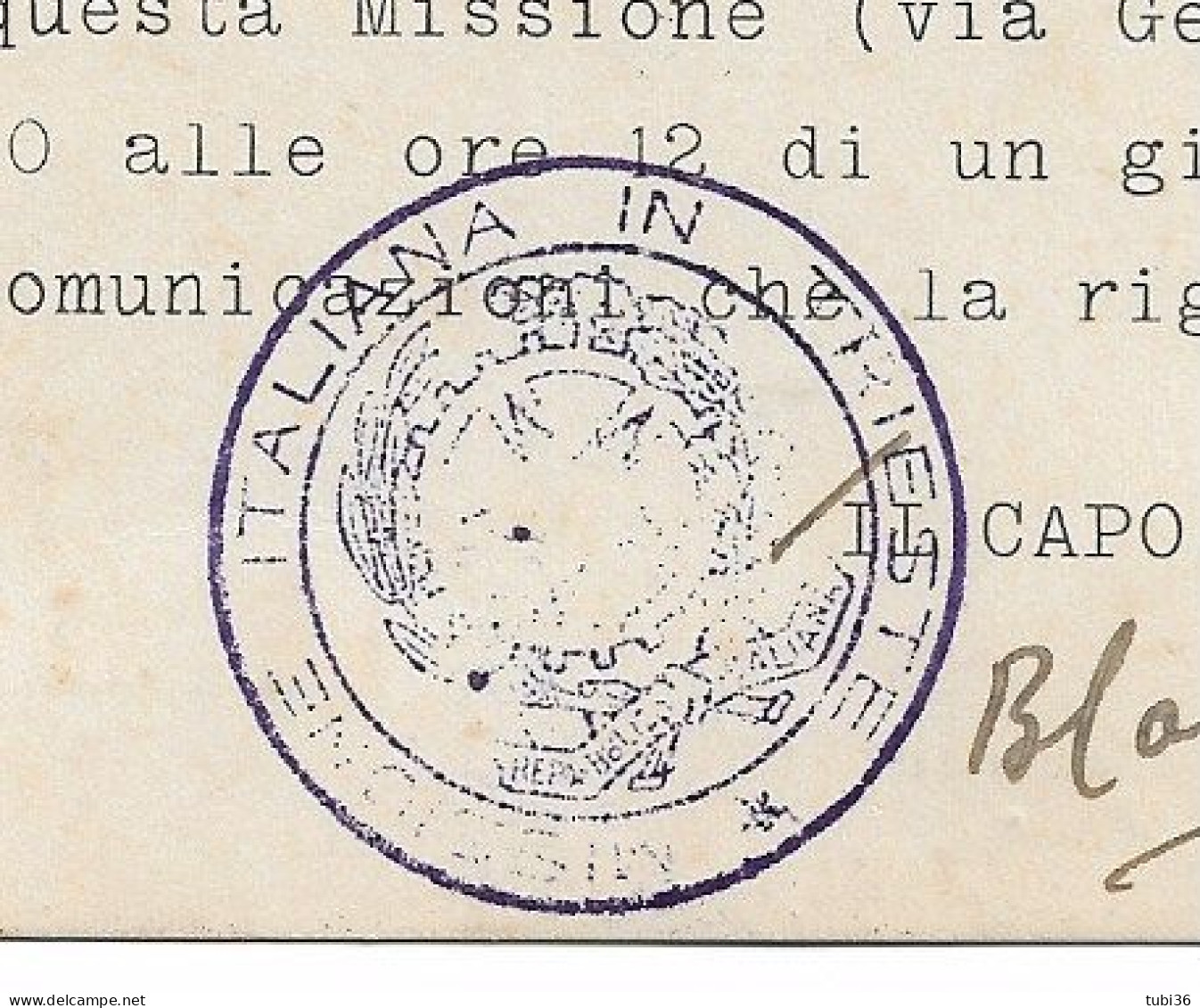 LAVORO AMG-FTT, £.10 SU CARTOLINA Viaggiata 14/3/1952,con Timbro REPUBBLICA ITALIANA "MISSIONE ITALIANA TRIESTE" STORIA - Poststempel