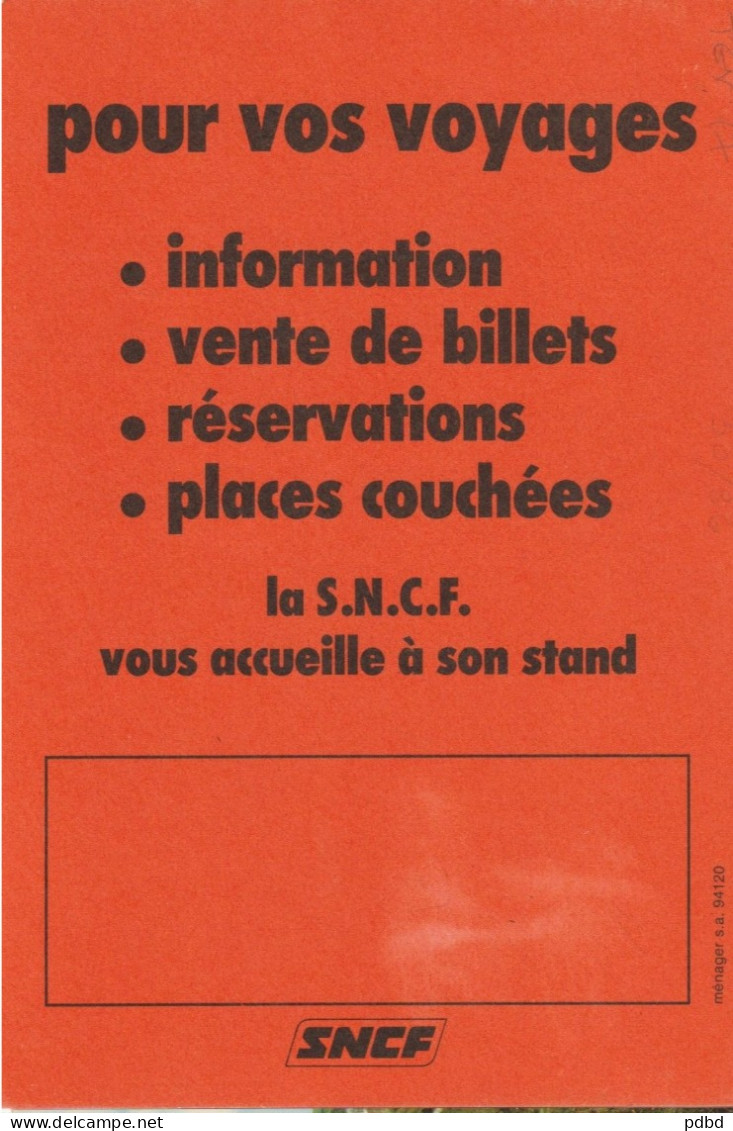 TGV 44 . 3 CPM . Gagnez Du Temps Sur Le Temps . Sud-Est . En Ligne . Pub SNCF . Tirage La Cigogne . - Eisenbahnen