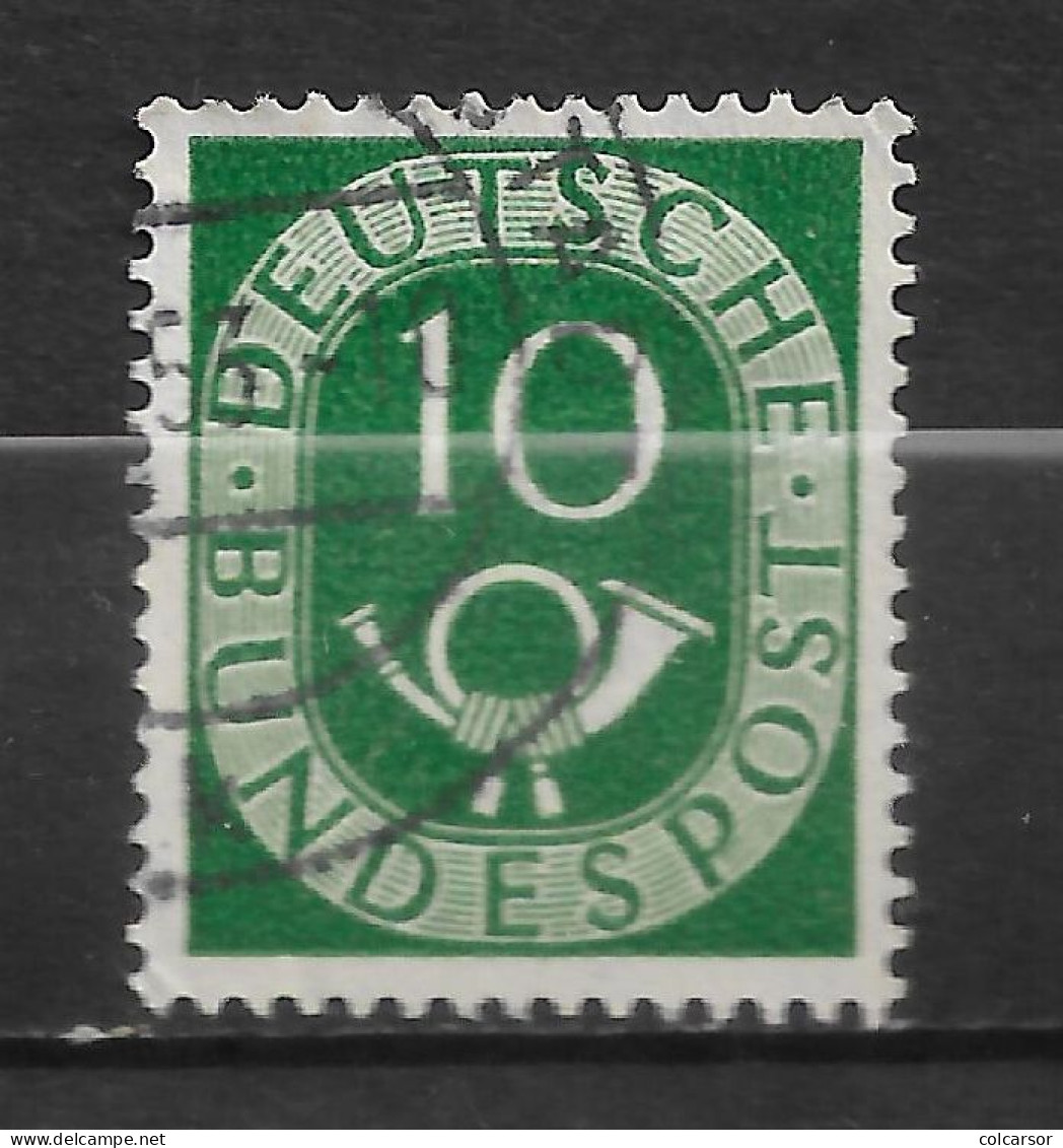 ALLEMAGNE    FÉDÉRALE  N°14 - Used Stamps