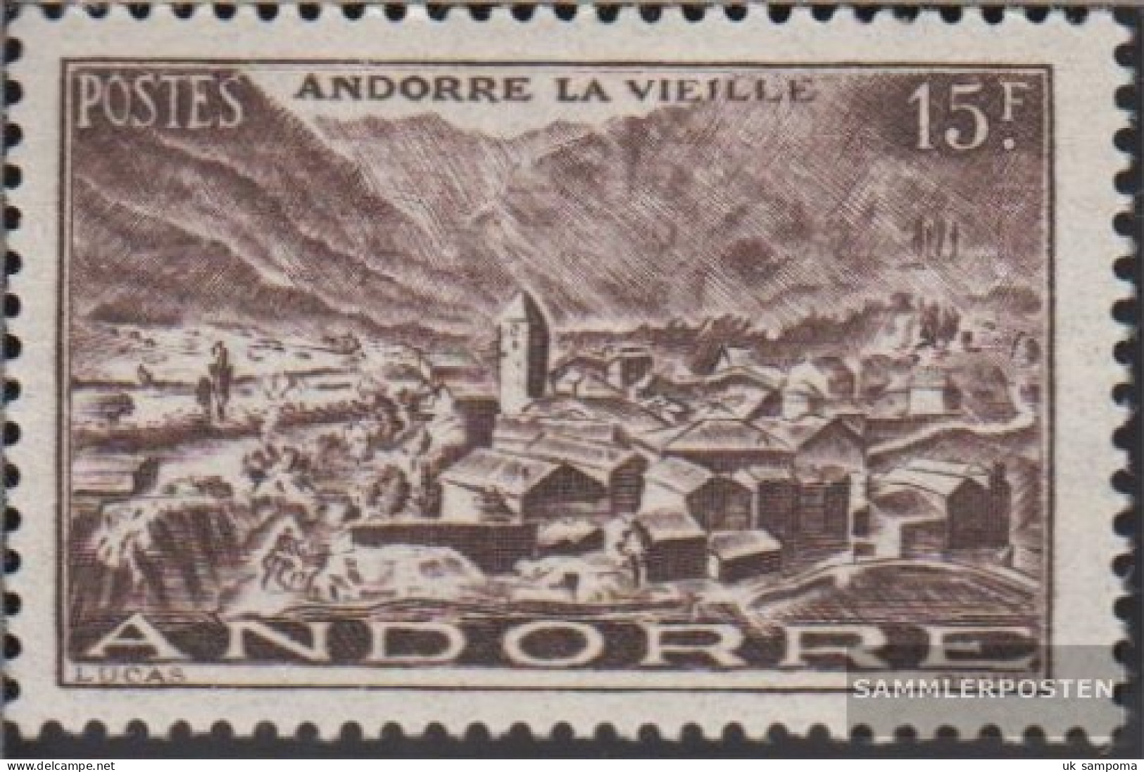 Andorra - French Post 131 Unmounted Mint / Never Hinged 1944 Landscapes - Booklets