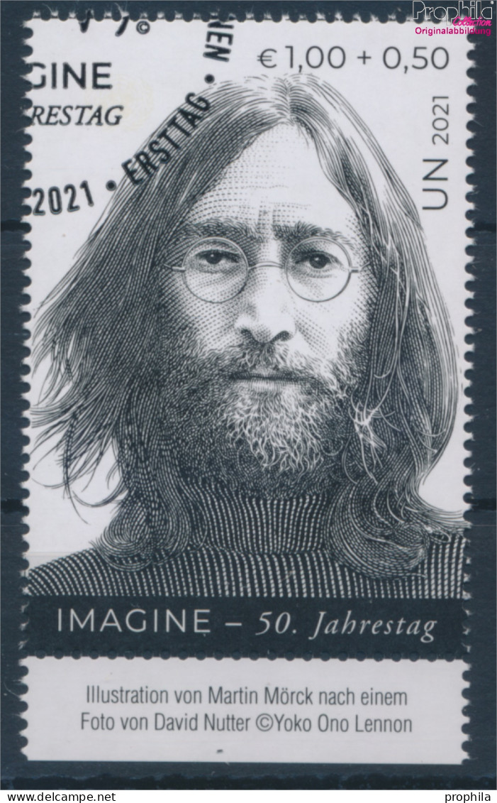 UNO - Wien 1131 (kompl.Ausg.) Gestempelt 2021 Imagine Von John Lennon (10357123 - Usados