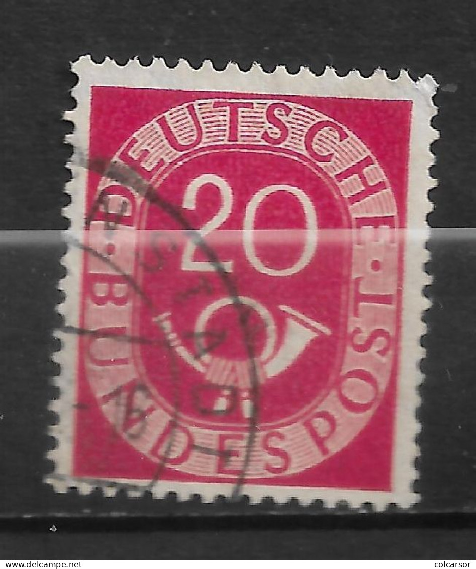 ALLEMAGNE    FÉDÉRALE  N°16 - Used Stamps