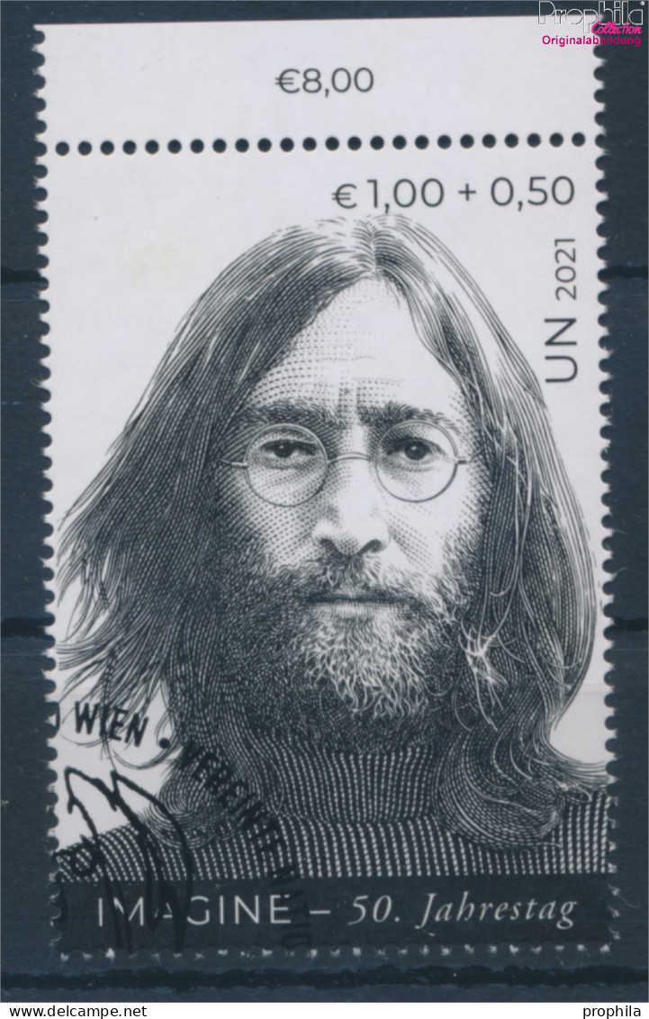 UNO - Wien 1131 (kompl.Ausg.) Gestempelt 2021 Imagine Von John Lennon (10357126 - Used Stamps