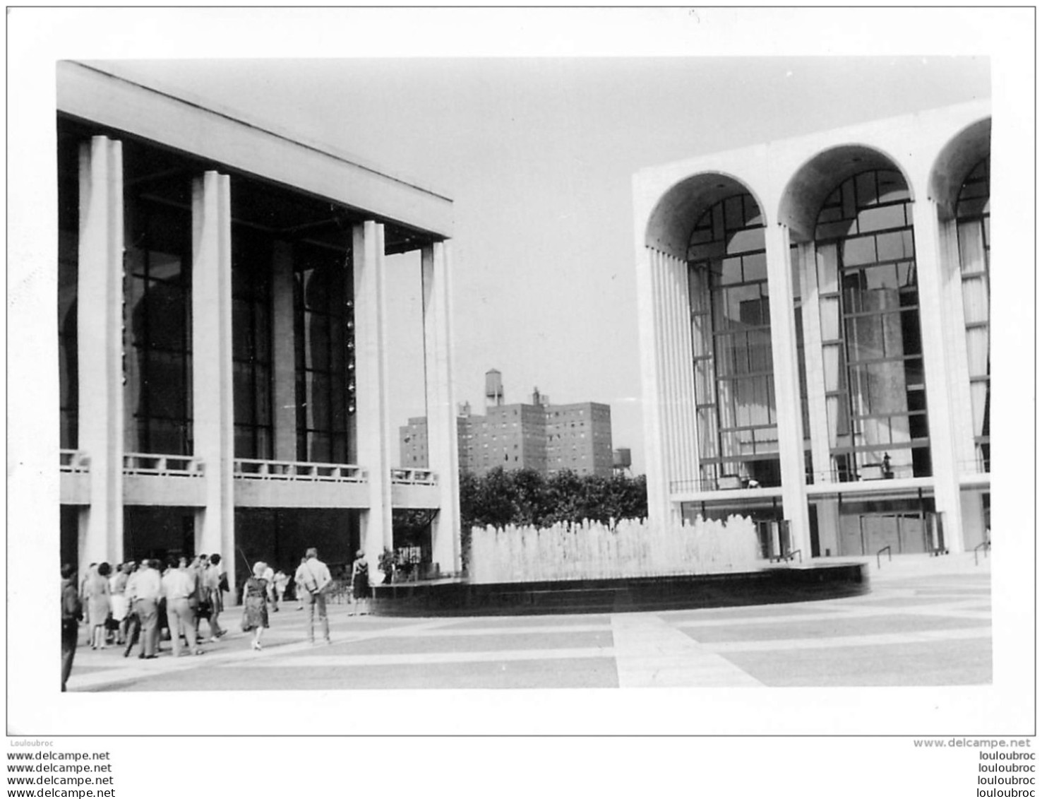 PHOTO ORIGINALE   NEW YORK 1967 ET SIEGE DU NEW YORK PHILARMONIQUE ORCHESTRA - Lieux