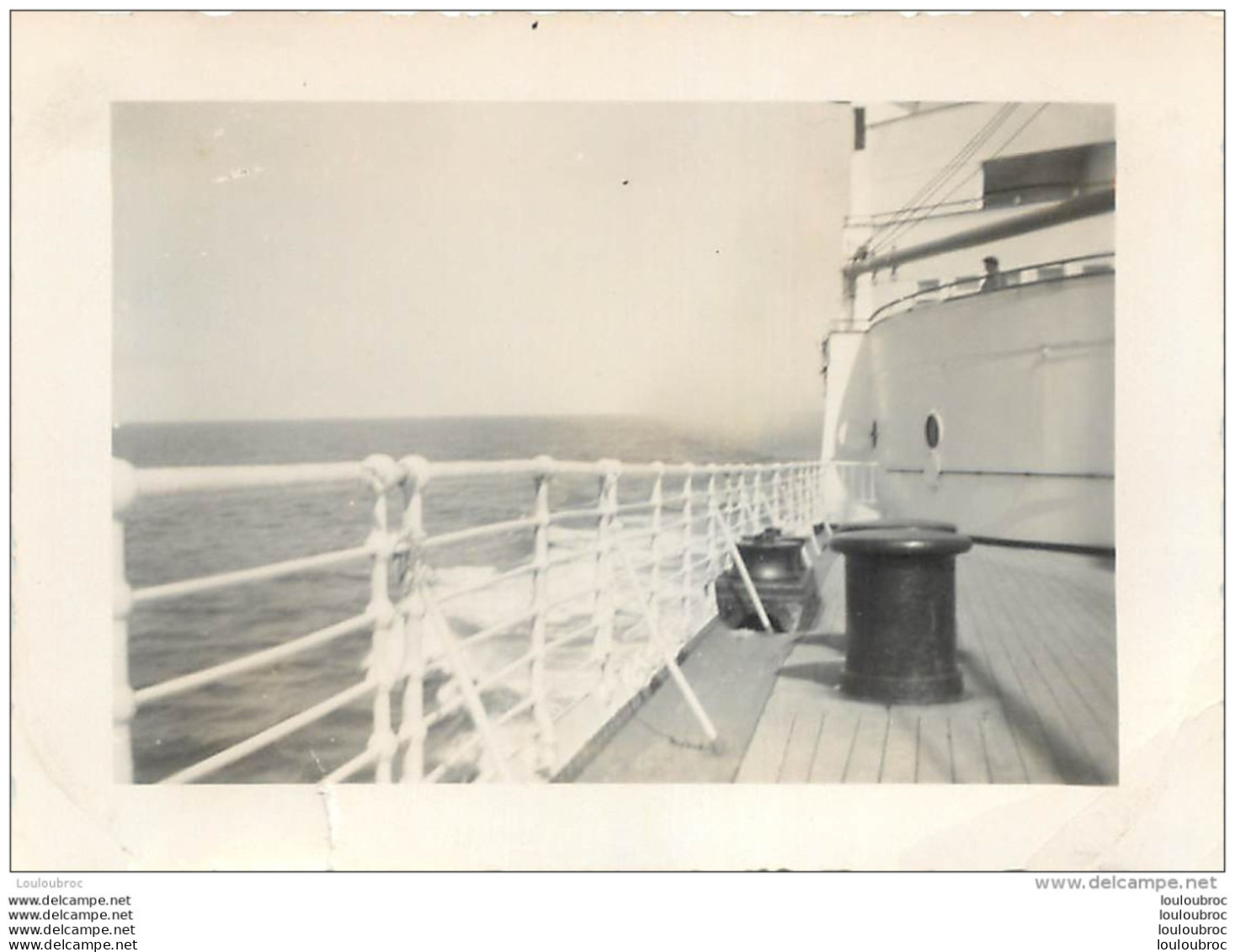 PHOTO ORIGINALE SUR LE BATEAU MAURITANIA   P.O. BOX  ANNISTON ALABAMA - Lieux