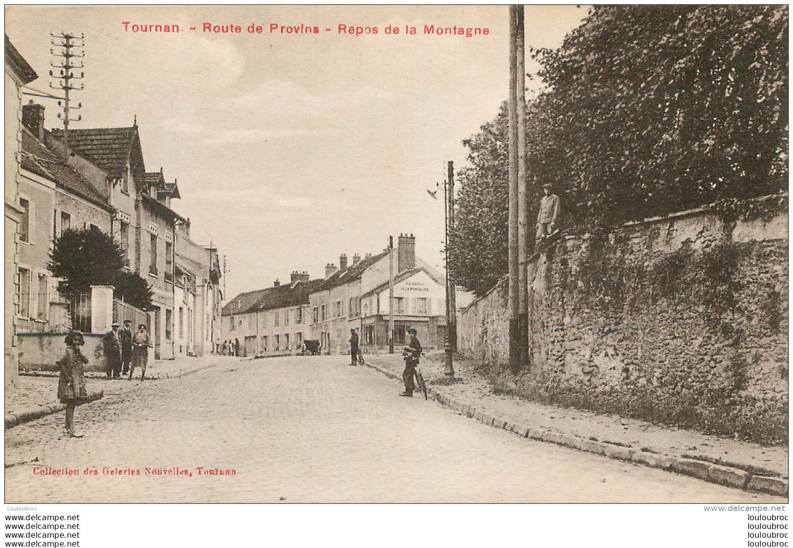 TOURNAN ROUTE DE PROVINS REPOS DE LA MONTAGNE - Tournan En Brie