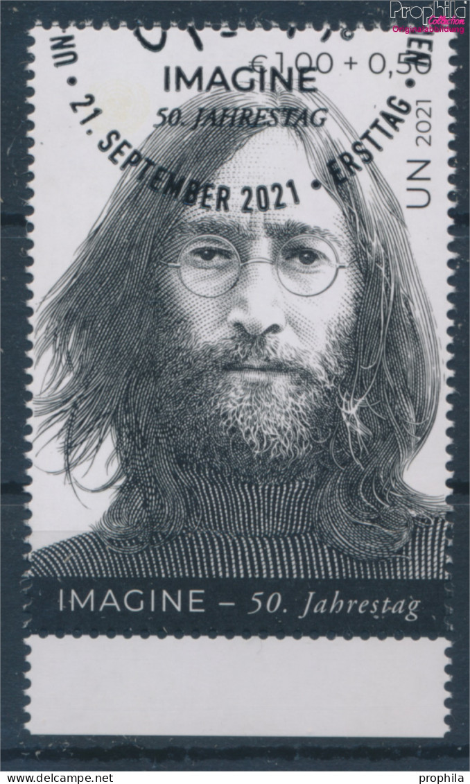 UNO - Wien 1131 (kompl.Ausg.) Gestempelt 2021 Imagine Von John Lennon (10357127 - Used Stamps