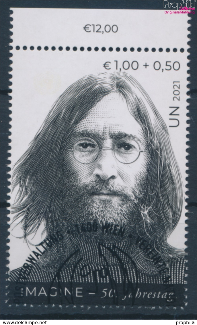 UNO - Wien 1131 (kompl.Ausg.) Gestempelt 2021 Imagine Von John Lennon (10357130 - Gebruikt