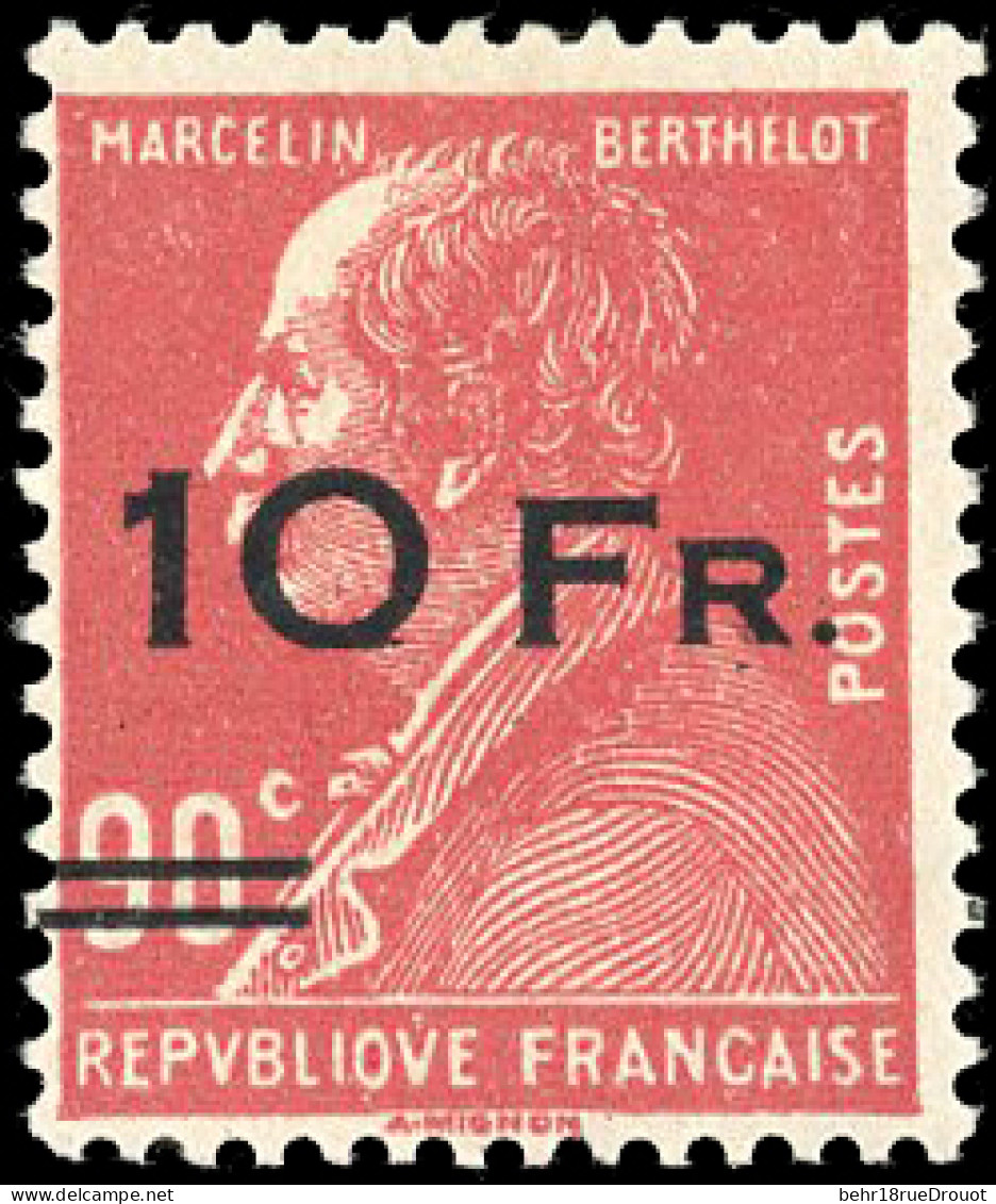 * 3 - 10F. S/90c. Berthelot Rouge "Ile De France". Très Frais. TB. - Otros & Sin Clasificación