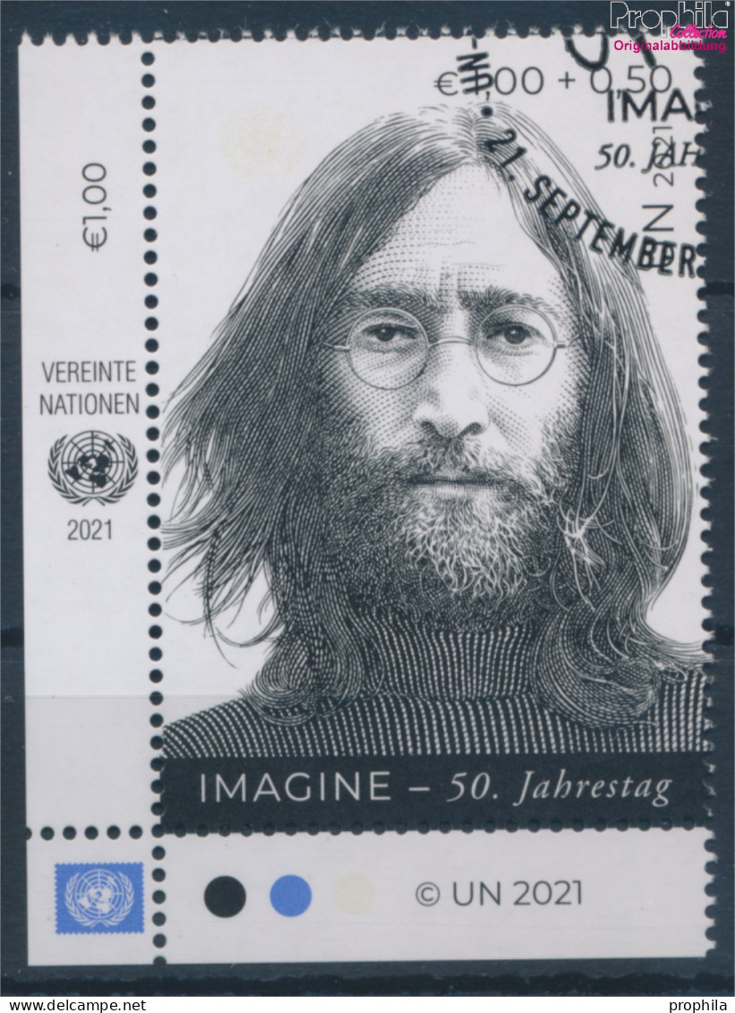 UNO - Wien 1131 (kompl.Ausg.) Gestempelt 2021 Imagine Von John Lennon (10357135 - Oblitérés