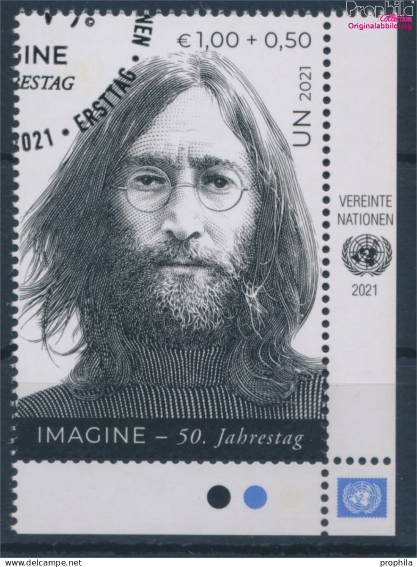 UNO - Wien 1131 (kompl.Ausg.) Gestempelt 2021 Imagine Von John Lennon (10357139 - Gebraucht