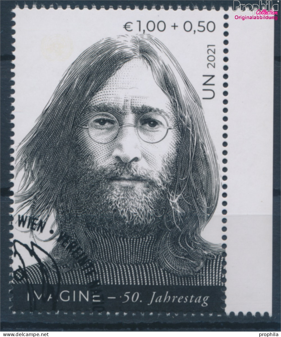 UNO - Wien 1131 (kompl.Ausg.) Gestempelt 2021 Imagine Von John Lennon (10357140 - Oblitérés
