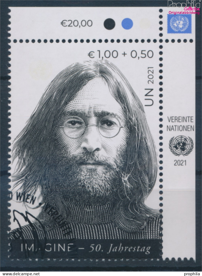 UNO - Wien 1131 (kompl.Ausg.) Gestempelt 2021 Imagine Von John Lennon (10357142 - Usados