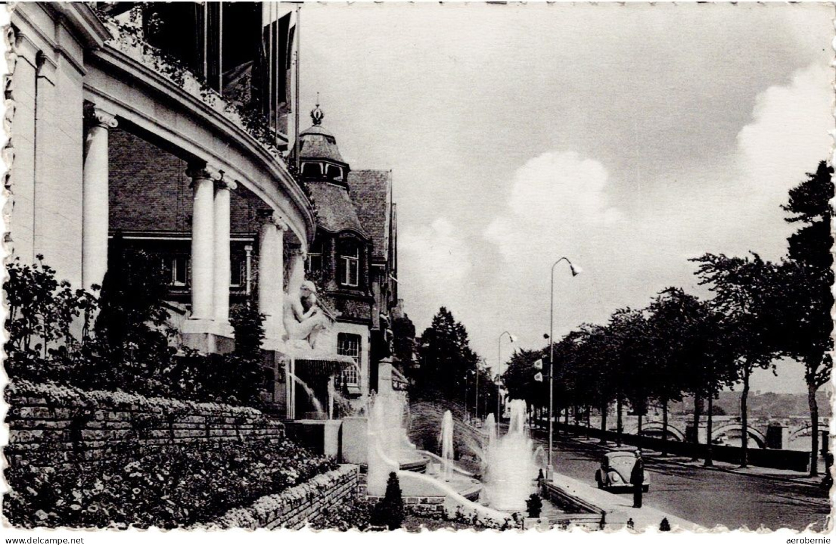 NAMUR - Fontäne Vor Dem Casino (mit VW Käfer) - Namur