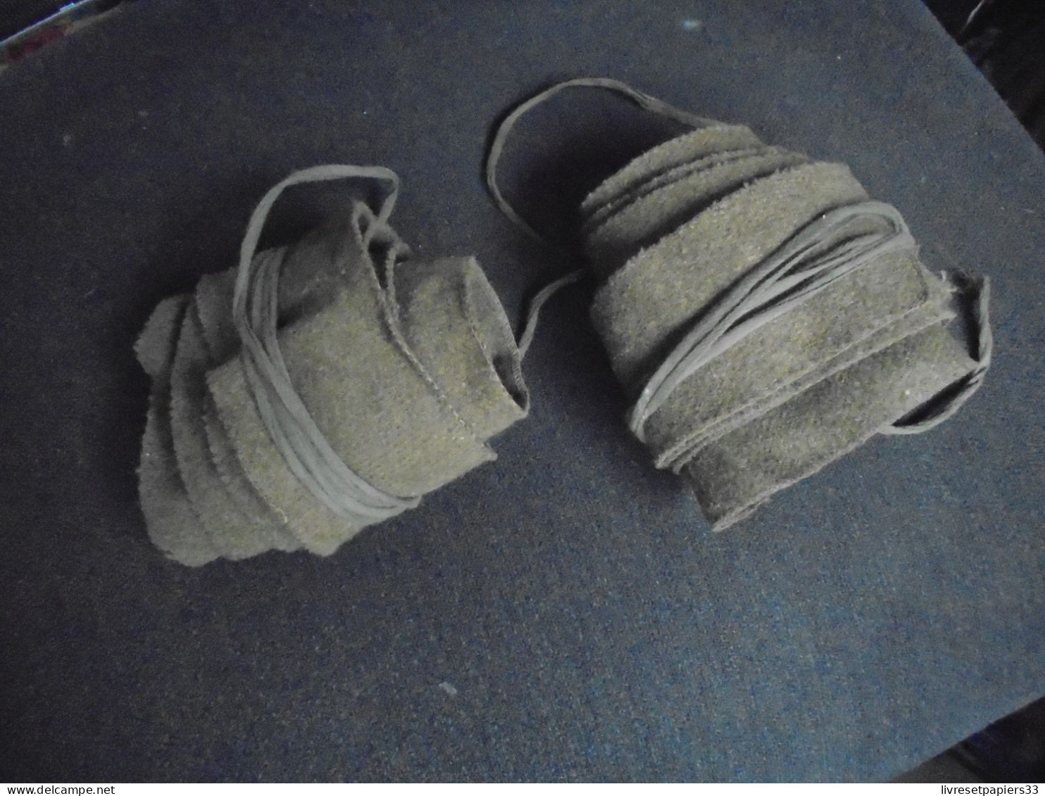Andes Molletières Kaki WW2 Modéle Réglementaire Troupe Renfort Toile - Uniforms