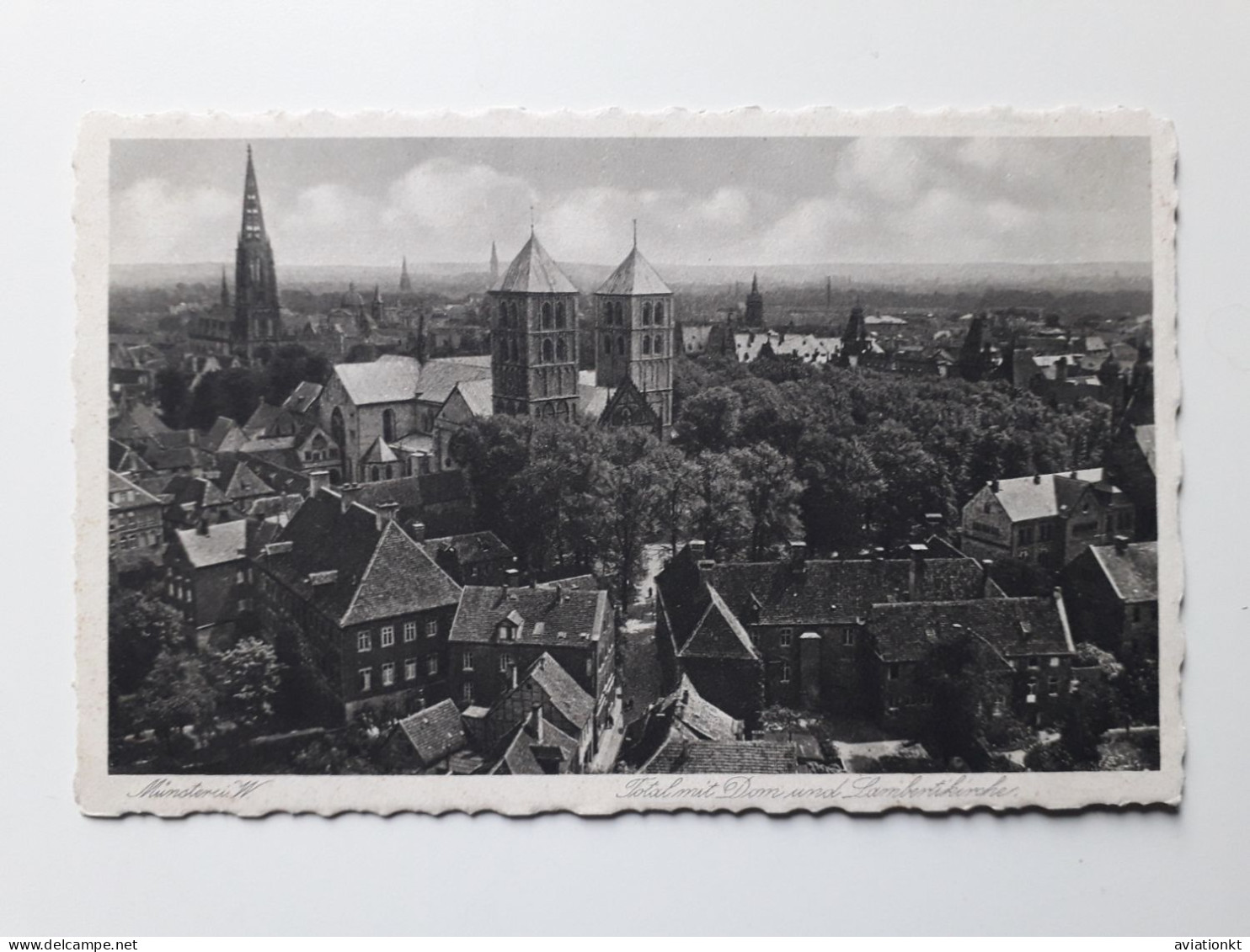 Luftansicht Münster In Westfalen Mit Dom - Muenster