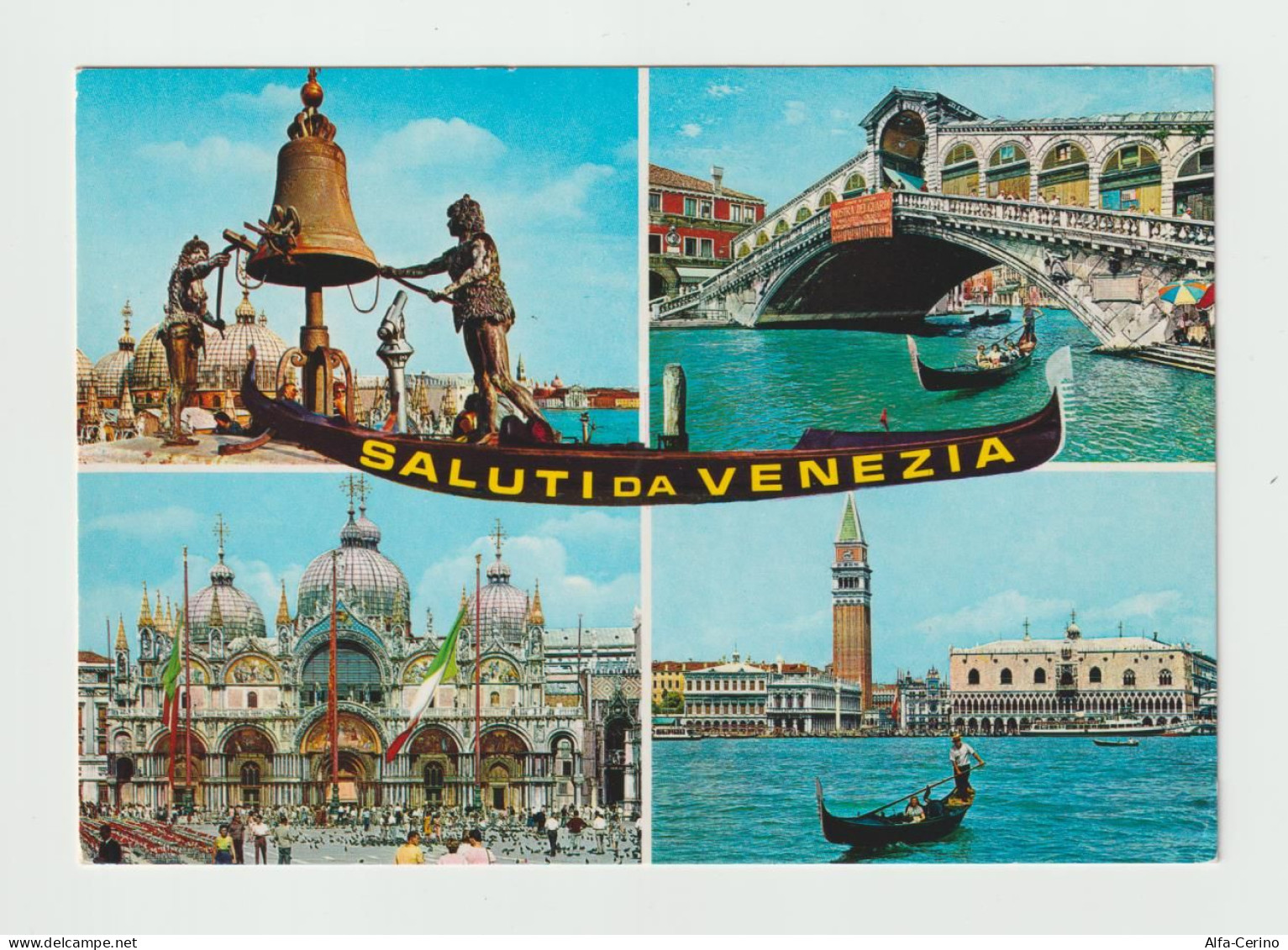 VENEZIA:   SALUTI  DA .... -  VISIONI  -   PER  LA  SVIZZERA  -  FG - Venezia (Venedig)