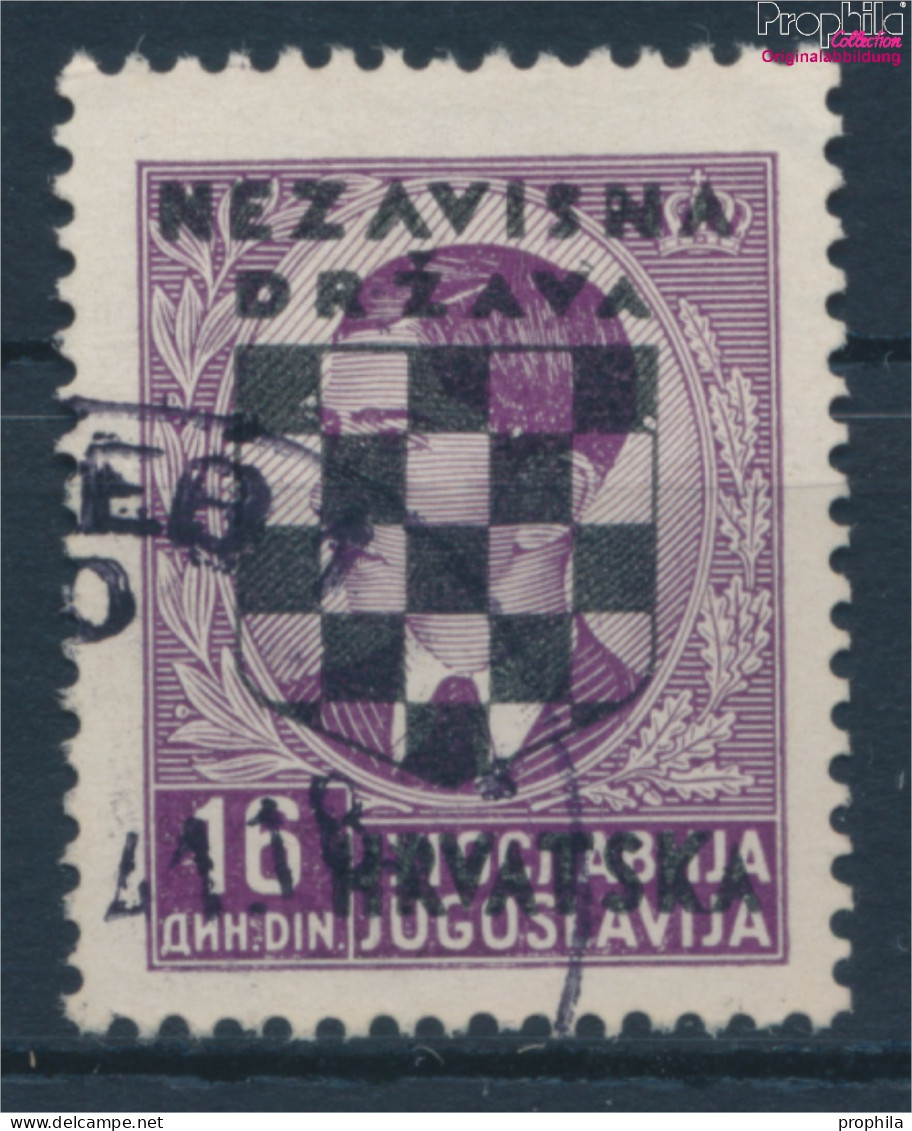 Kroatien 21 Gestempelt 1941 Aushilfsausgabe (10350083 - Croatia