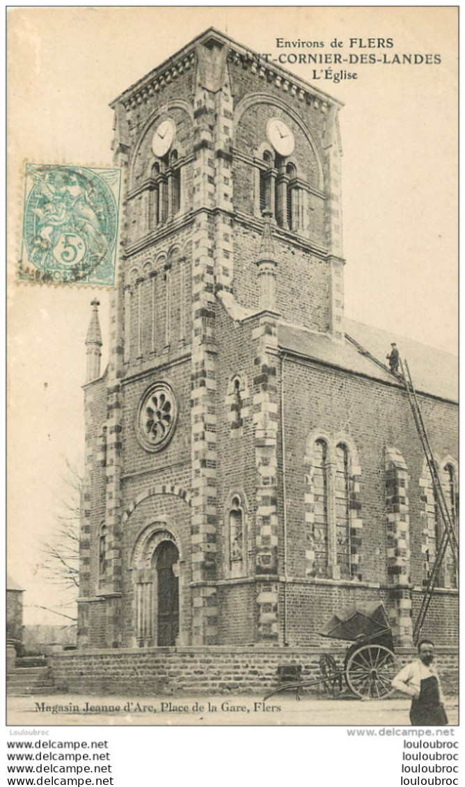 SAINT CORNIER DES LANDES L'EGLISE - Other & Unclassified