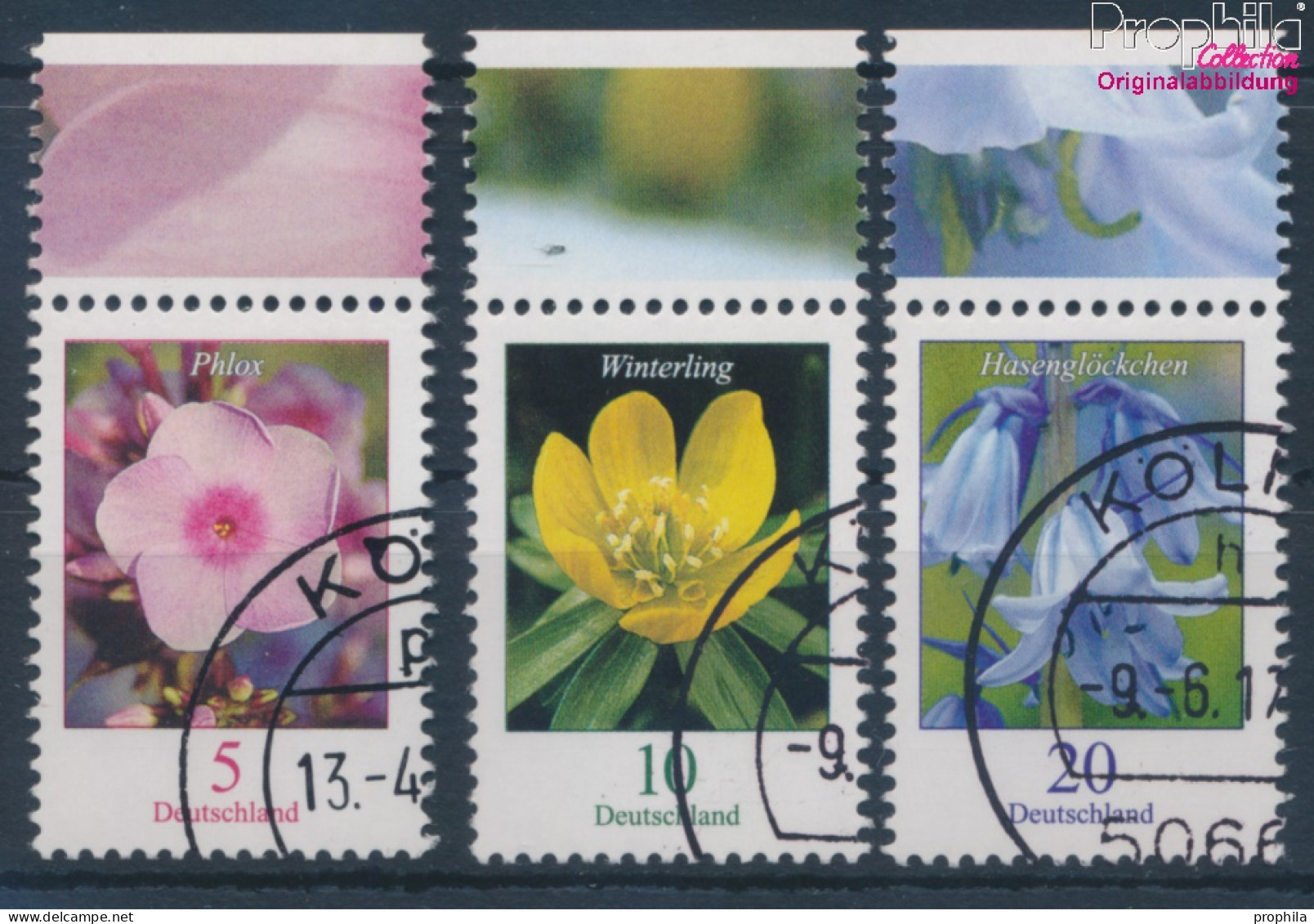 BRD 3296,3314-3315 (kompl.Ausg.) Gestempelt 2017 Blumen (10352083 - Used Stamps
