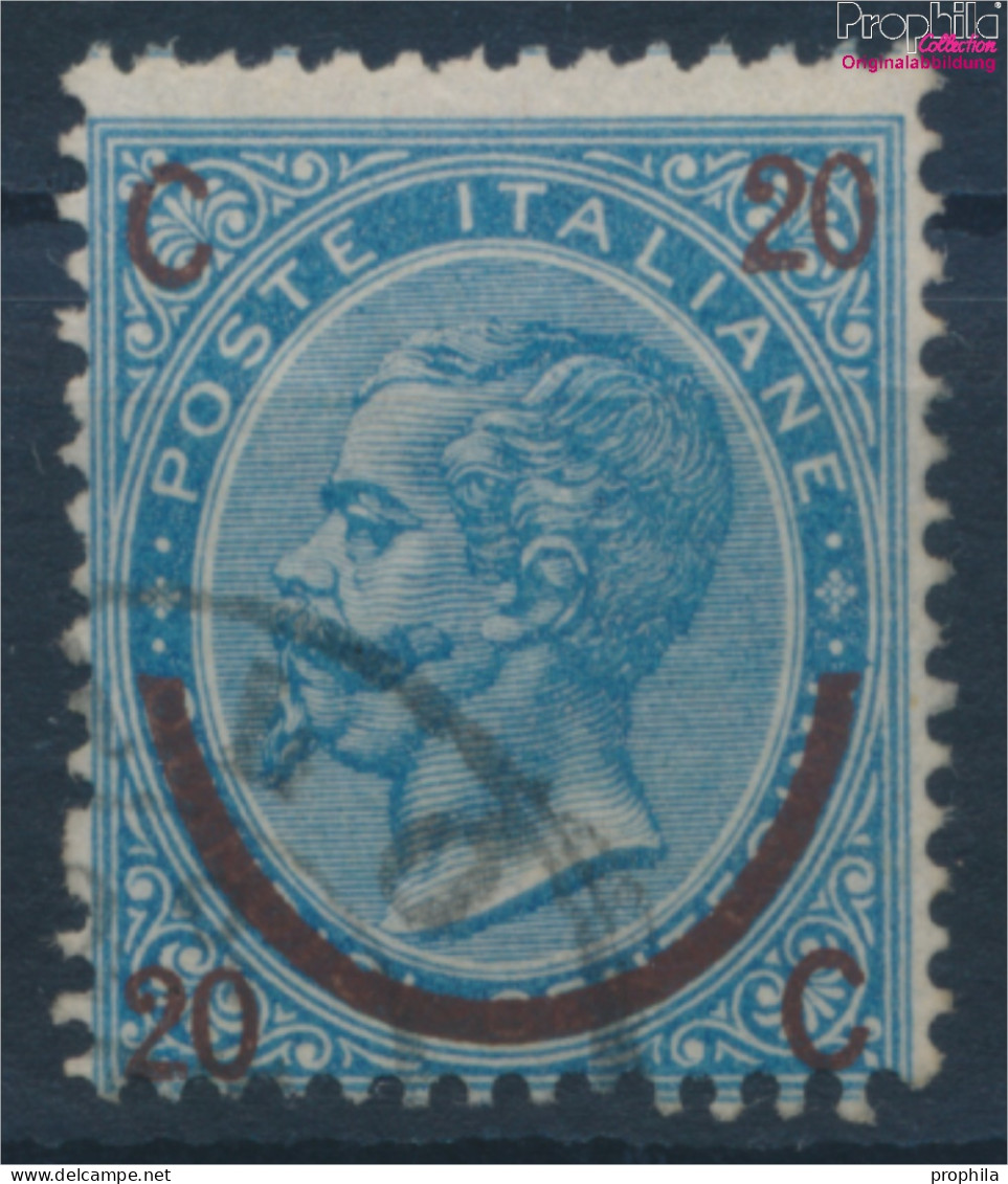 Italien 25II (kompl.Ausg.) Gestempelt 1865 Freimarke - Aufdruck (10355867 - Oblitérés