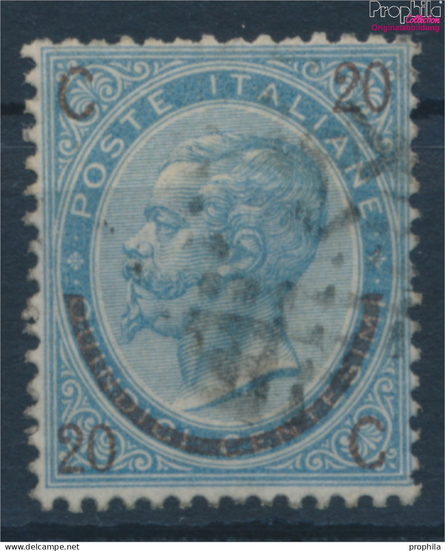 Italien 25III (kompl.Ausg.) Gestempelt 1865 Freimarke - Aufdruck (10355868 - Gebraucht