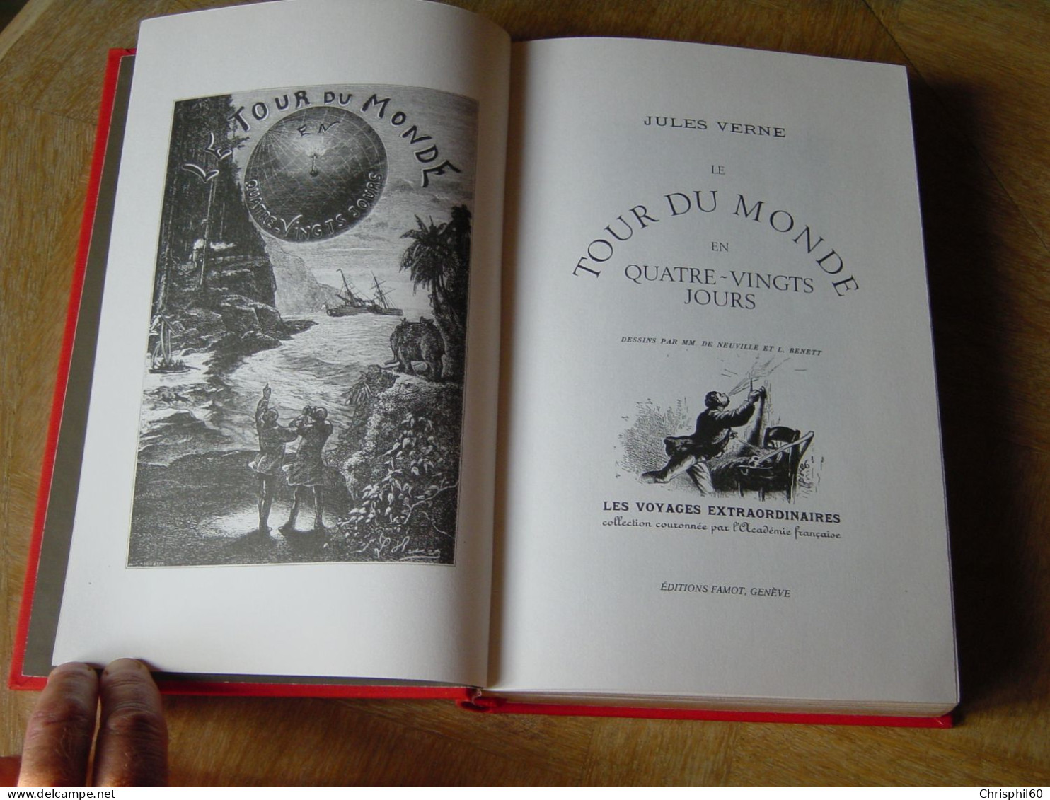 Le Tour Du Monde En 80 Jours - Jules Verne - 1987 - - Klassische Autoren