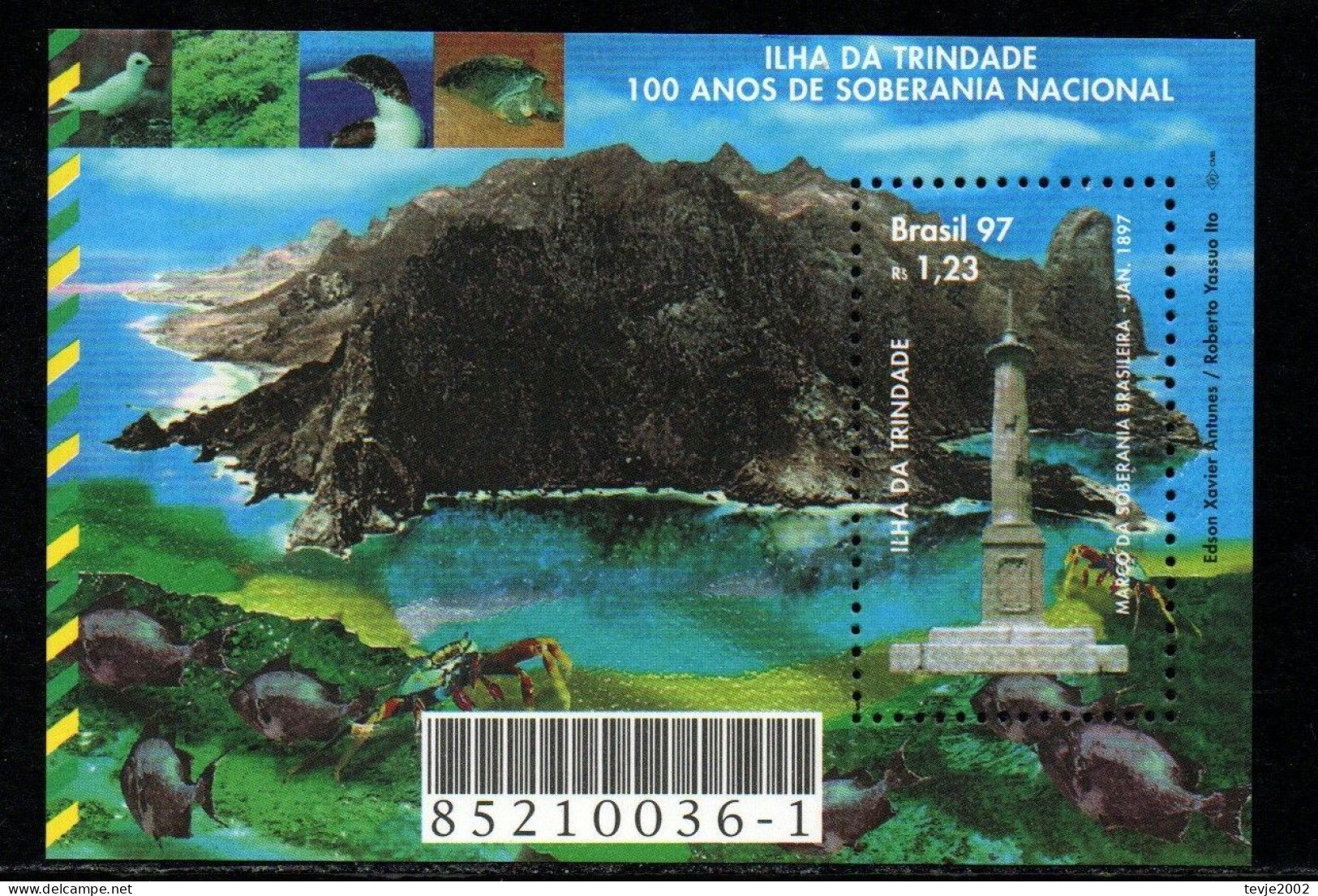 Brasilien 1997 - Mi.Nr. Block 106 - Postfrisch MNH - Blocks & Sheetlets