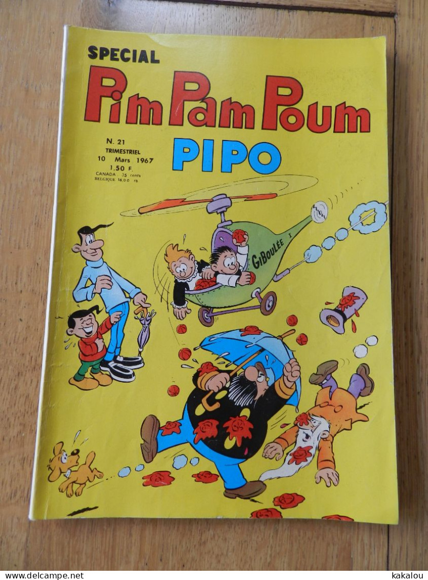PIM PAM POUM N°21 1967 - Otros & Sin Clasificación