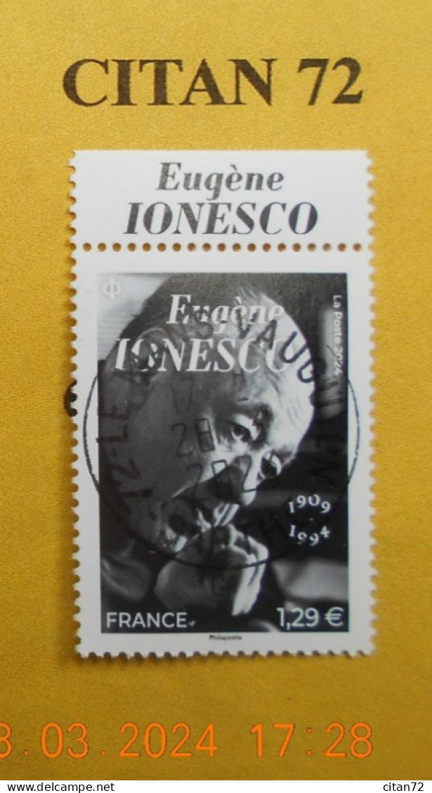 FRANCE 2024    EUGENE  IONESCO  ( 1909 - 1994 )    NEUF  OBLITERE - Used Stamps