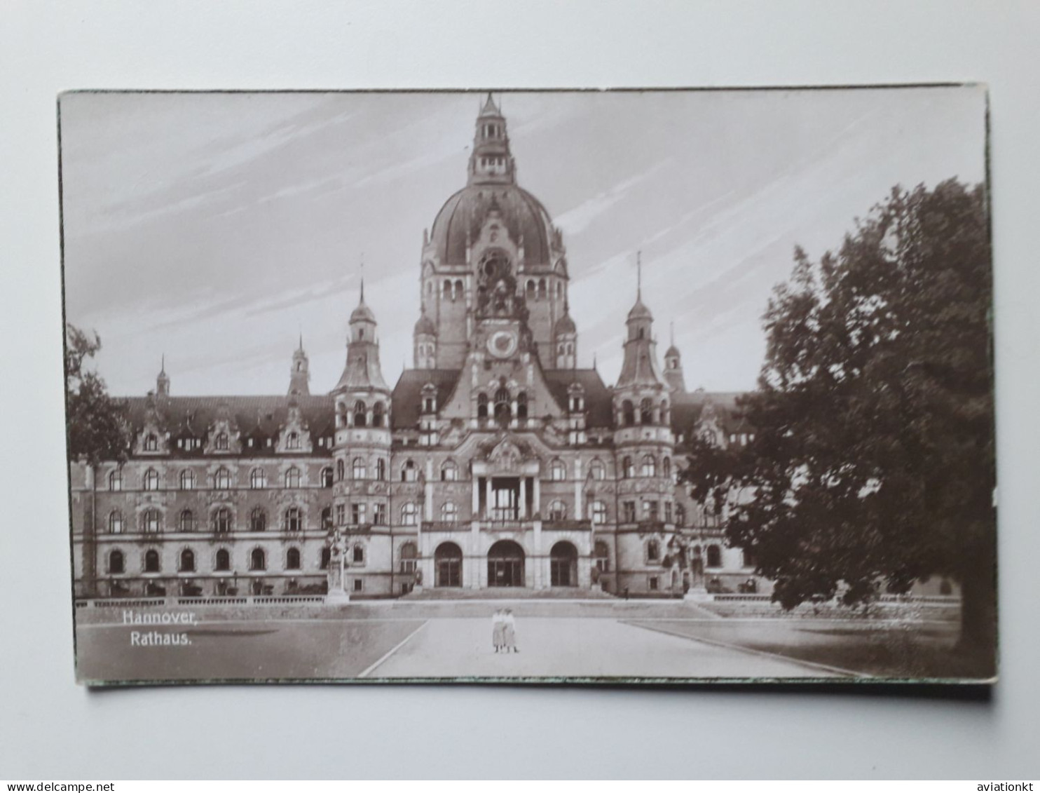 Alte Ansichtskarte,  Hannover Rathaus - Hannover