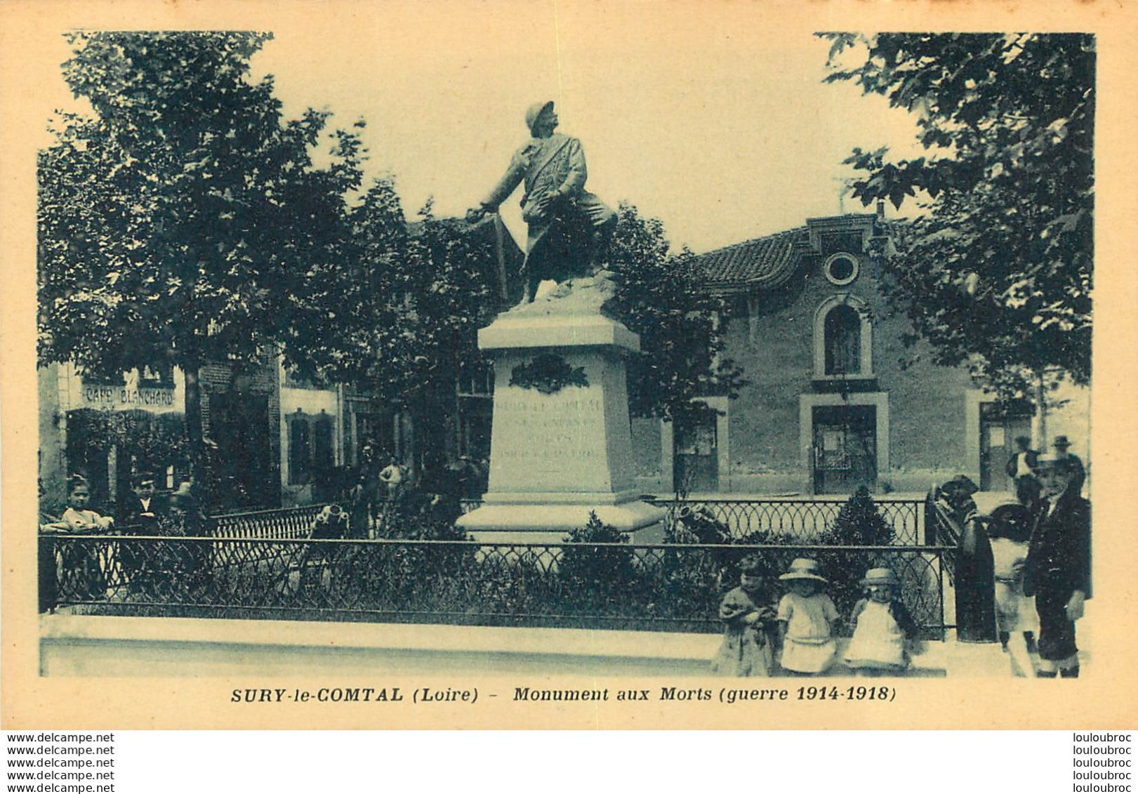 SURY LE COMTAL MONUMENT AUX MORTS 14/18 - Other & Unclassified