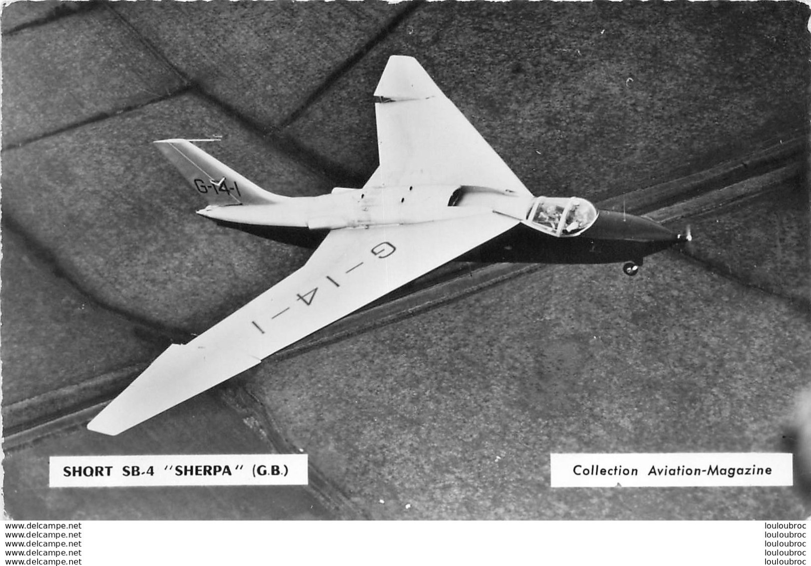 AVION SHORT SB-4 SHERPA  CPSM COLLECTION AVIATION MAGAZINE - 1946-....: Ere Moderne
