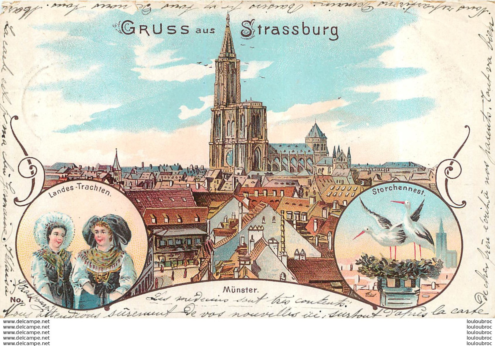 STRASSBURG GRUSS AUS STRABOURG - Strasbourg