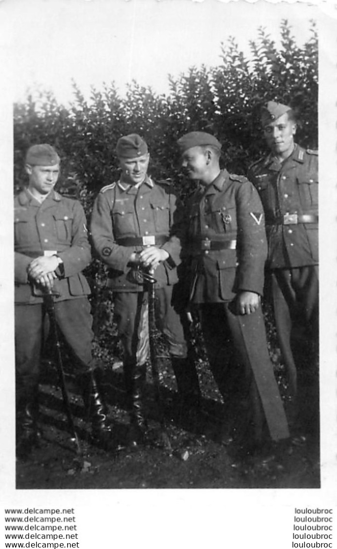 PHOTO ORIGINALE GUERRE 39/45 WW2 WEHRMACHT  8.50 X 6 CM R1 - Guerre, Militaire