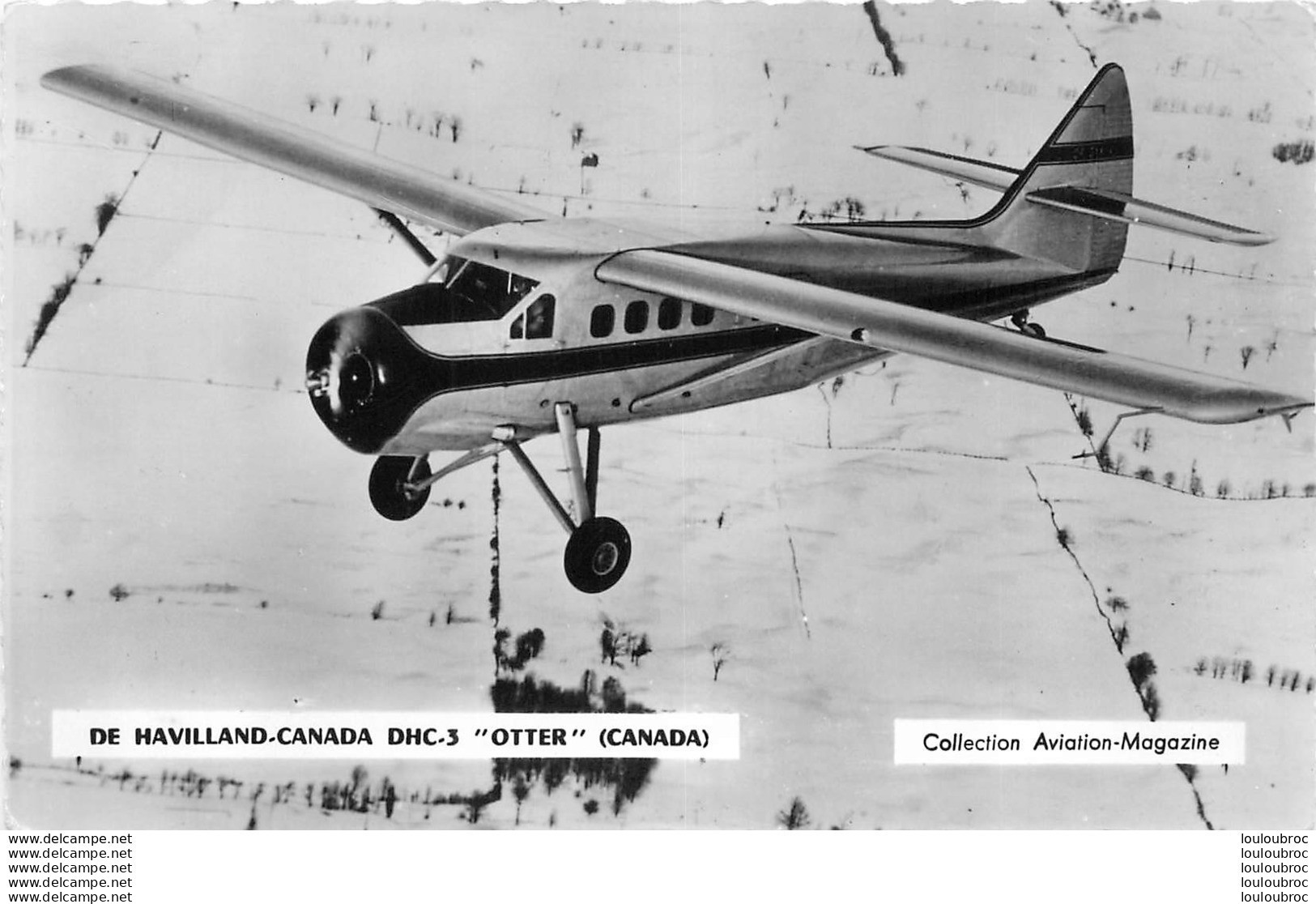 AVION DE HAVILLAND CANADA DHC-3 OTTER CPSM COLLECTION AVIATION MAGAZINE - 1946-....: Modern Era