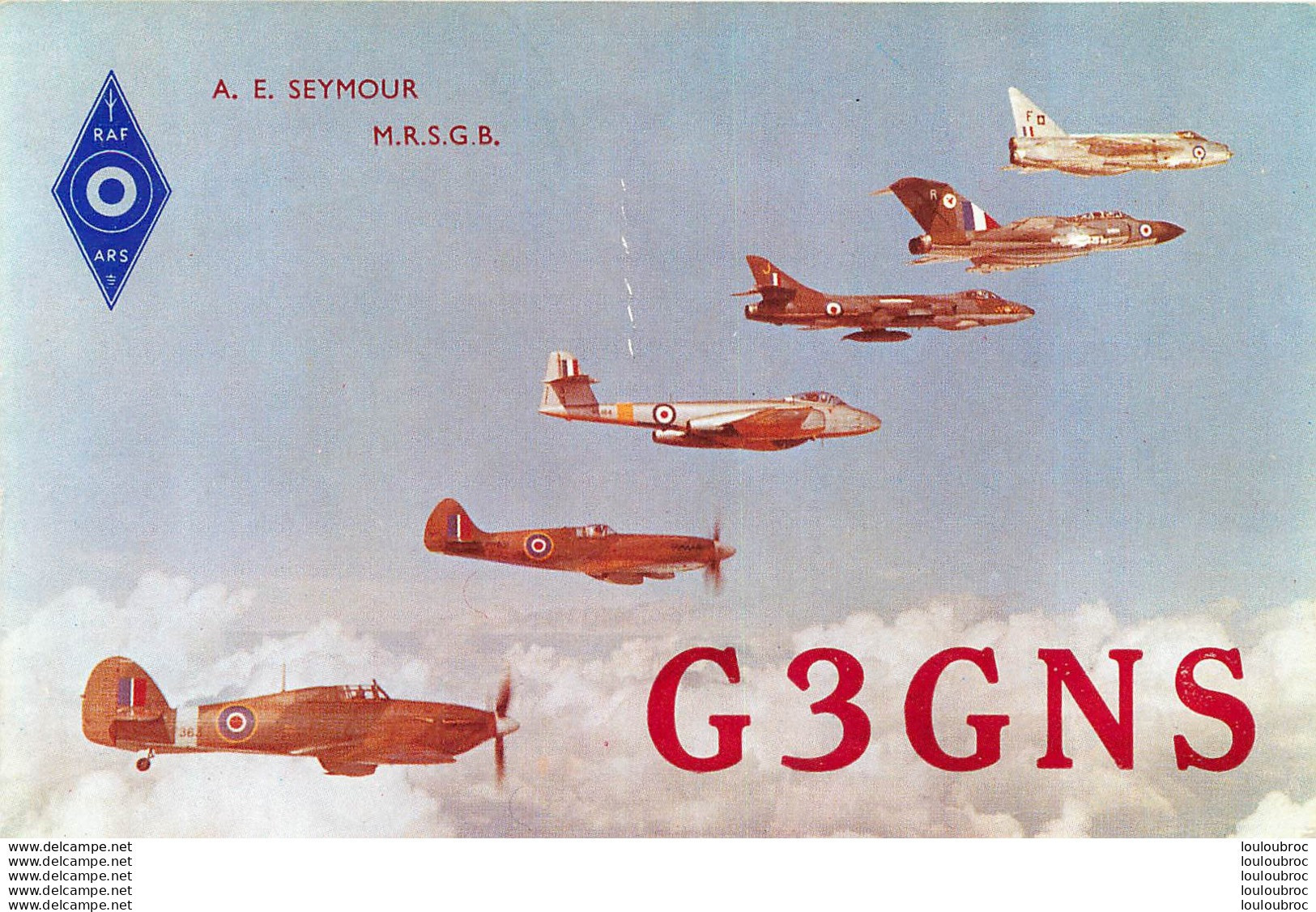 ROYAL AIR FORCE AMATEUR RADIO SOCIETY  G3GNS - Andere & Zonder Classificatie